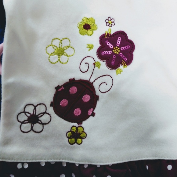 Embroidered Top & Skirt with Beret NWT - Picture 4 of 8